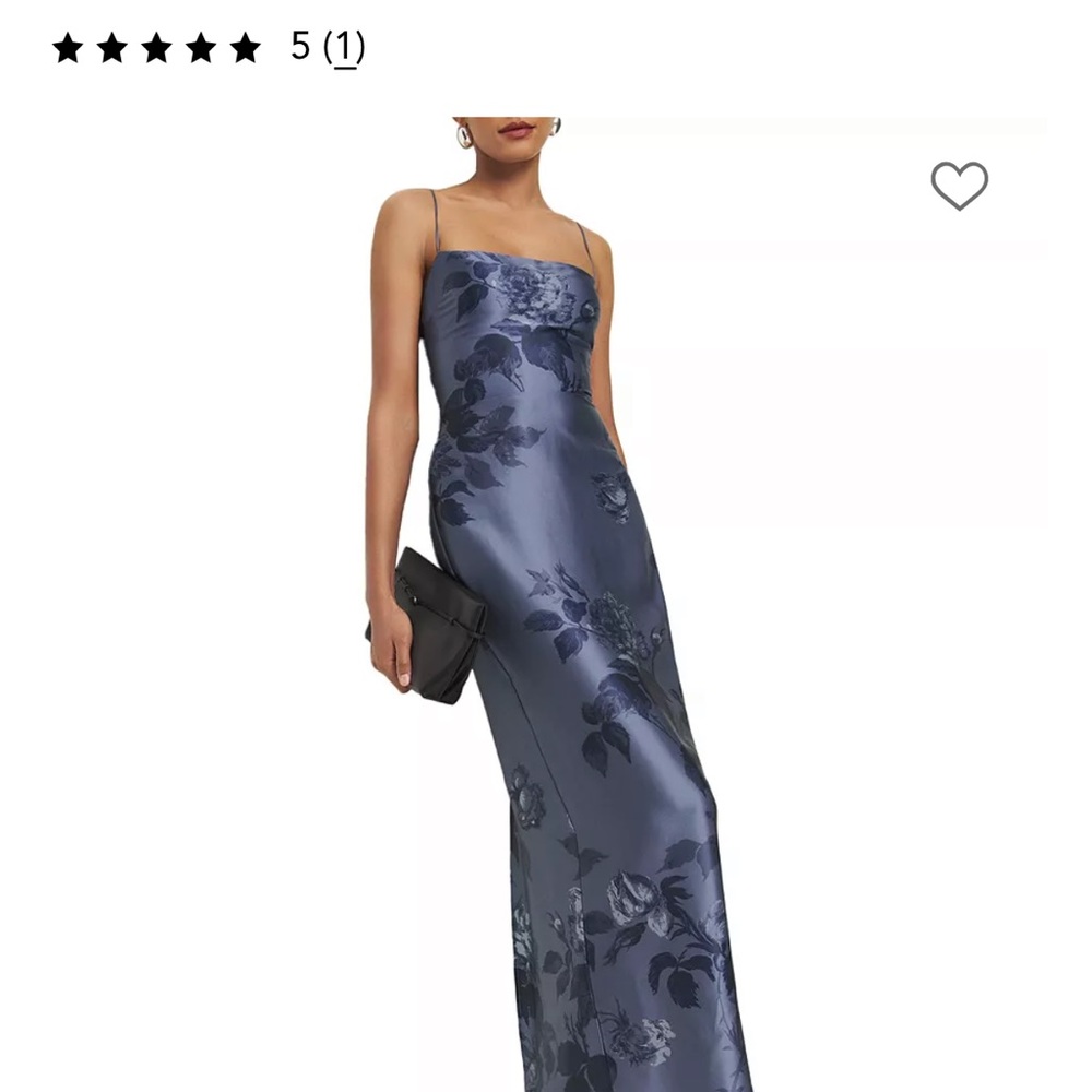 NWT Reformation Frankie Blue Floral Dress